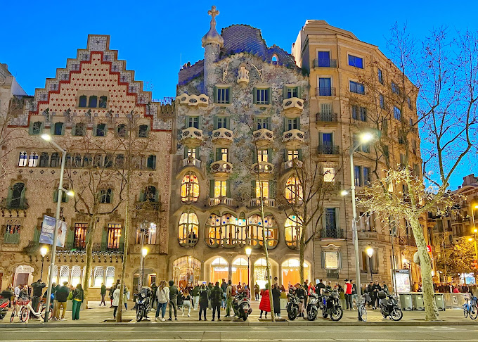 Casa Batllò Barcelona Liberty Art Nouveau Antoni Gaudì