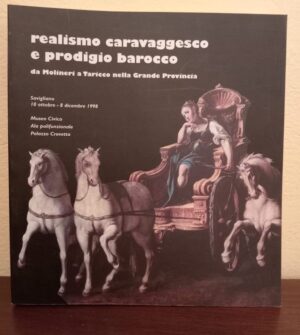Copertina Libro mostra Caravaggio Realismo barocco a Savigliano
