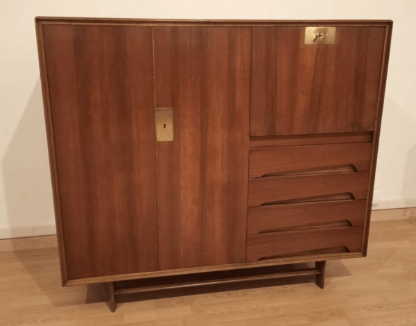 Heightboard Sideboard Credenza Palutari per Dassi design 1950 vintage antico