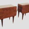 Comodini in varie essenze Anni '50 Mid Century Design Nightstand bedside table